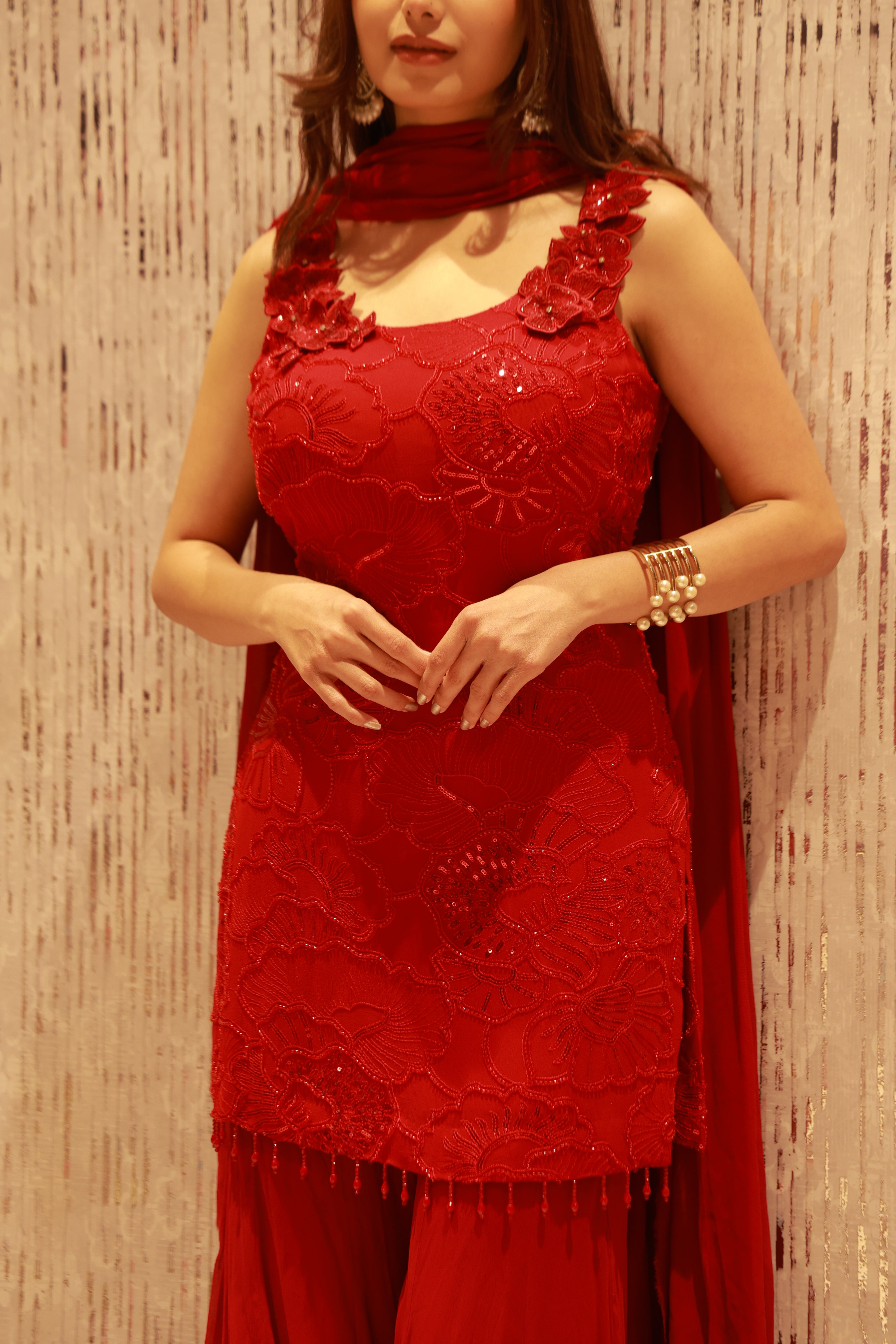 Elegant Sharara Set