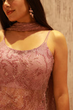 Elegant kurta sharara set