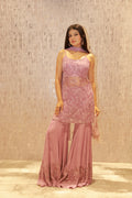 Elegant kurta sharara set