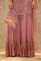 Elegant kurta sharara set