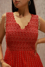 Elegant floor-length gown