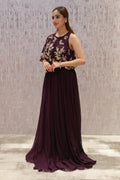 Statement georgette gown