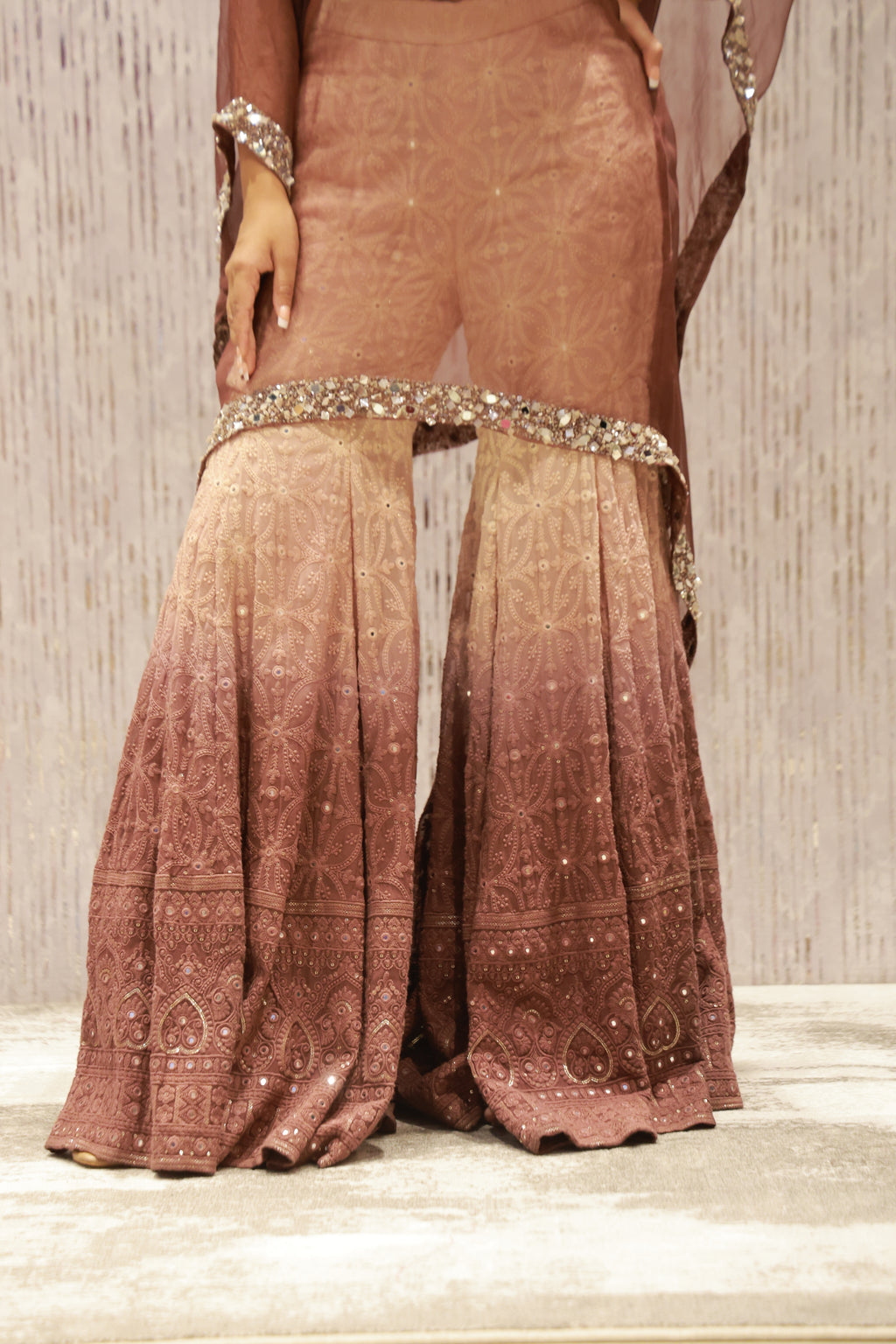 3-piece gharara set