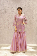 A graceful 3-piece sharara set