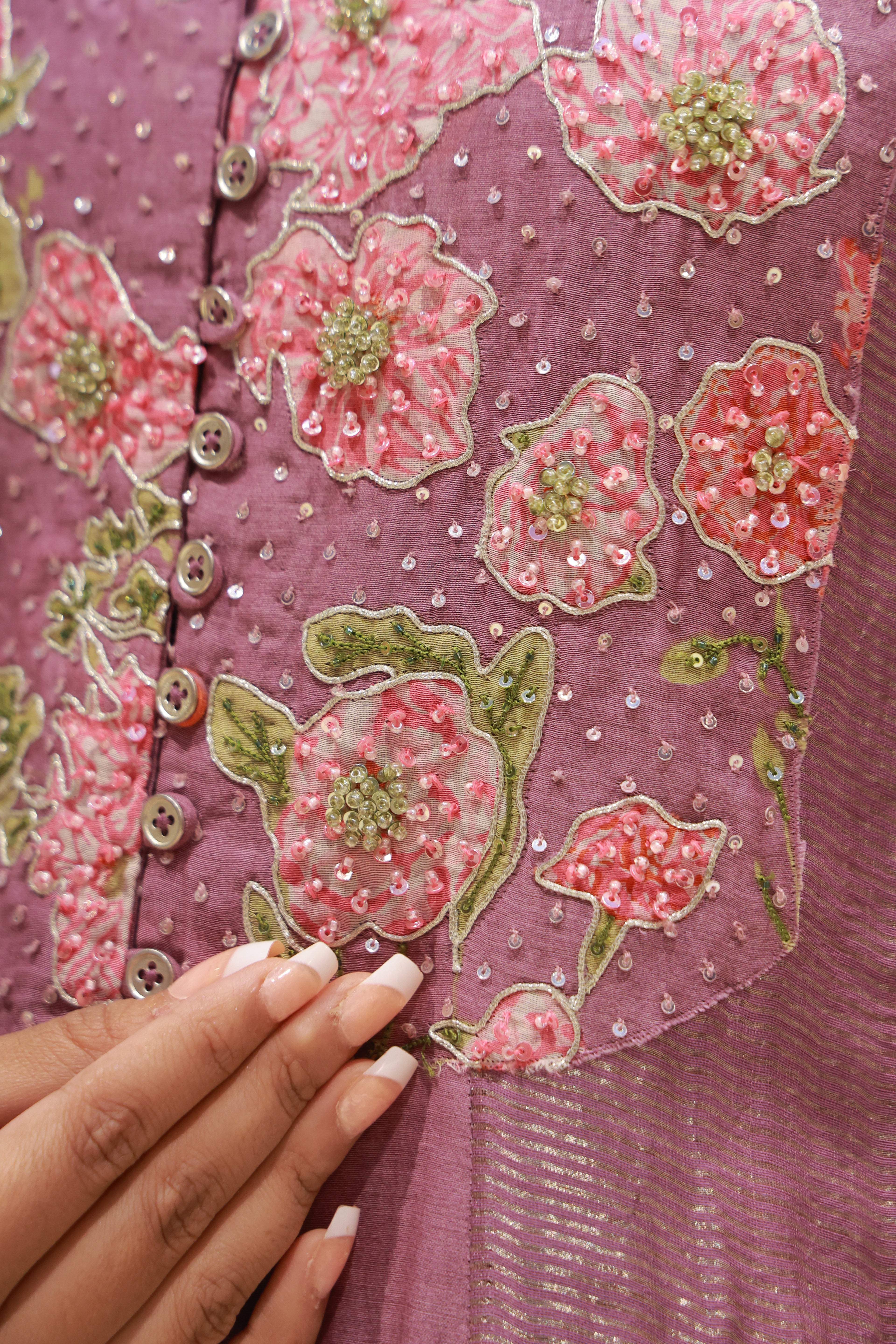 Paneled kurta