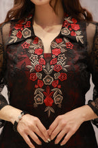 Resham embroidery