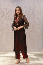 Resham embroidery