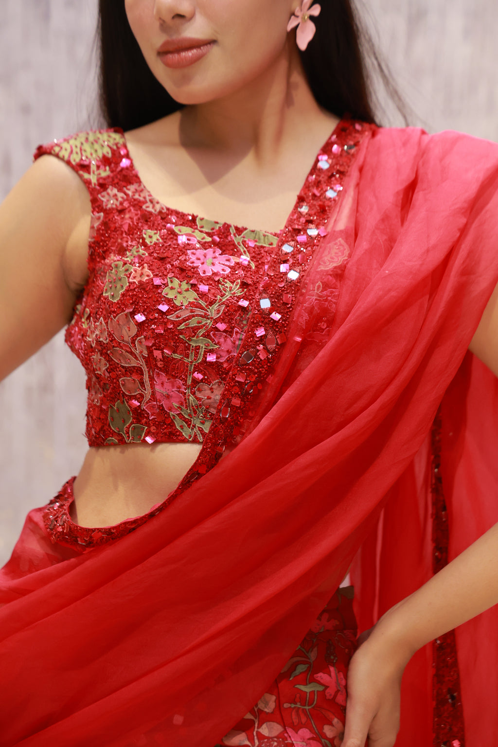 Skirt saree