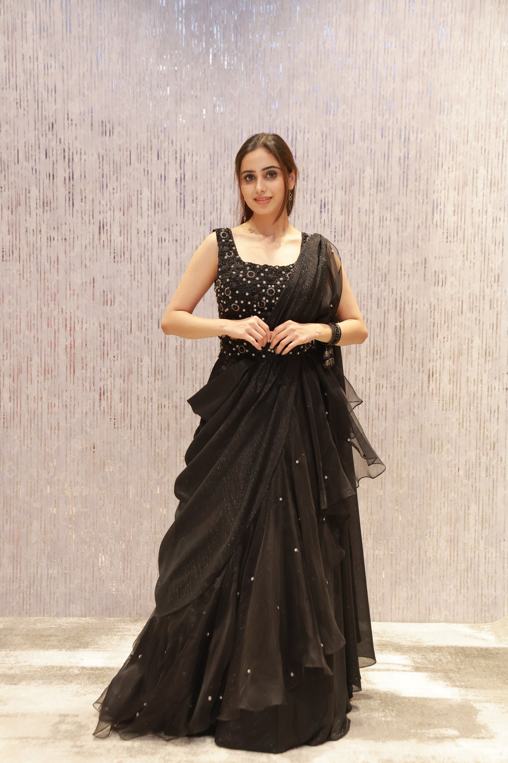 Glamorous lehanga saree