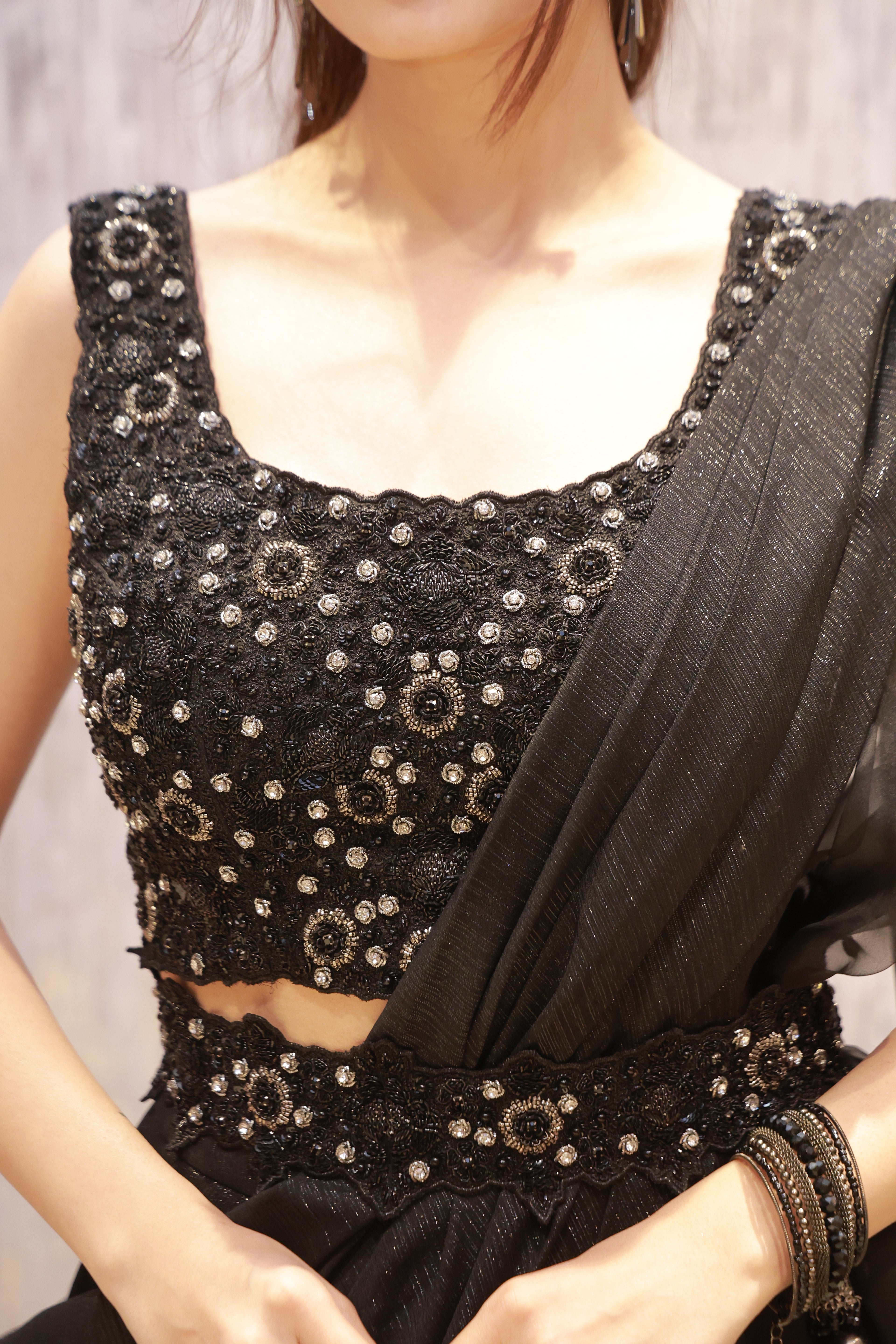 Glamorous lehanga saree