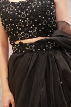 Glamorous lehanga saree