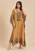 Tissue Crepe Kaftan Set